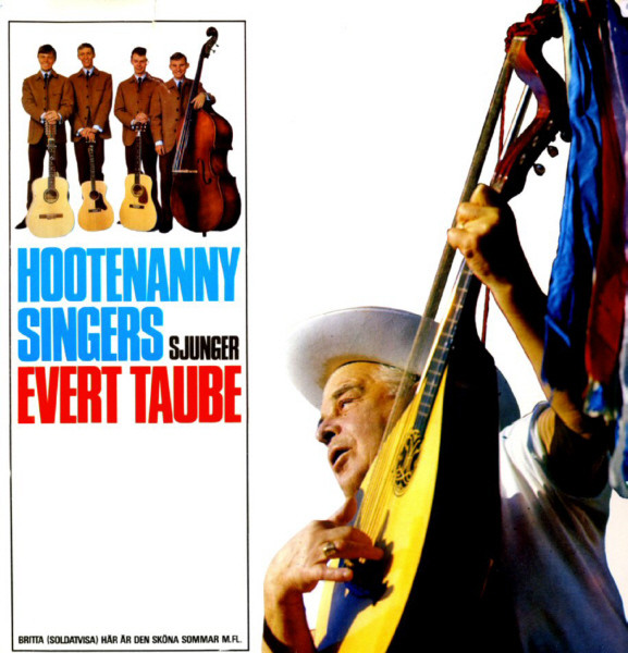 Hootenanny Singer sjunger Evert Taube album cover