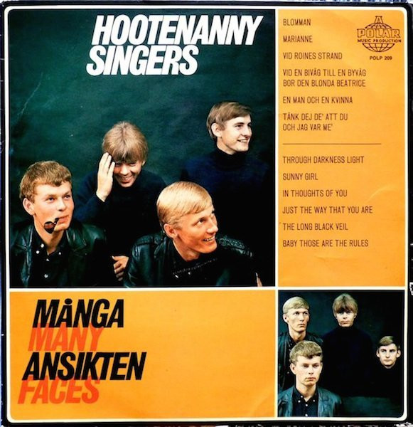Hootenanny Singers Många Ansikten album cover