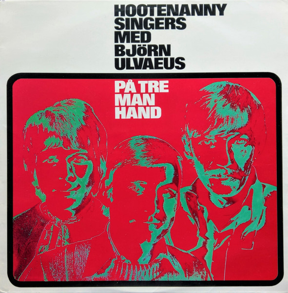 Hootenanny Singers På tre man hand album cover