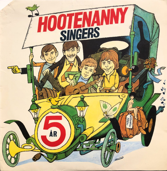 Hootenanny Singers 5 år album cover