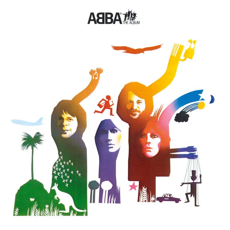 ABBA The album, album cover